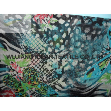 Polyester Printed Chiffon Fabric for Lady Dress